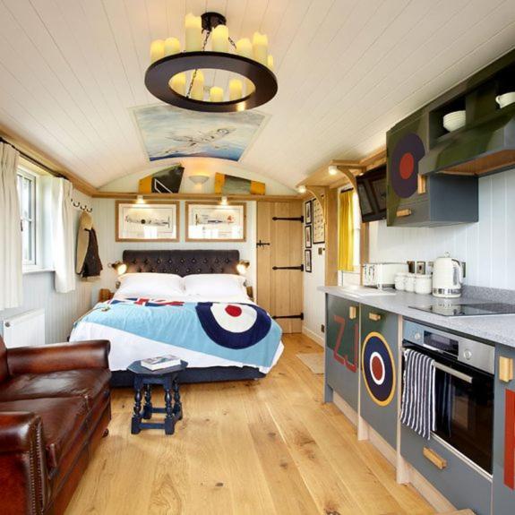 Hornington Manor Luxury Shepherd Huts York Ngoại thất bức ảnh